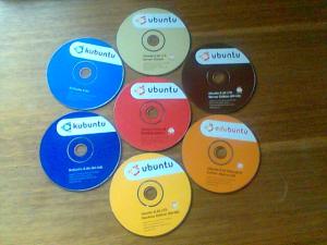 ¡Llegaron los CDs de Ubuntu!